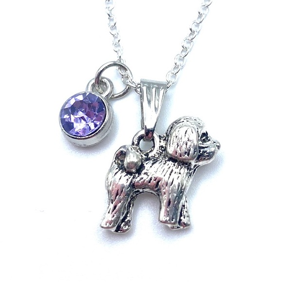 Bichon Frise Dog Necklace - Picture 5 of 7